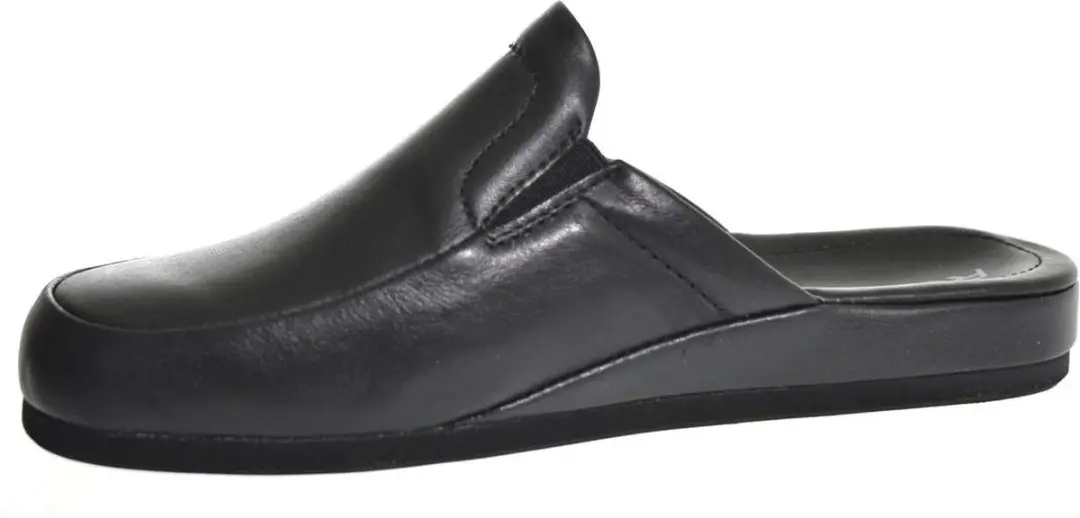 Rohde Leren Heren Pantoffels 41 - Zwart