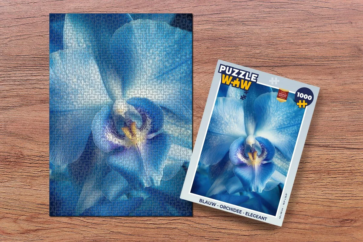 PuzzleWow Legpuzzel 1000 Stuks - Orchidee