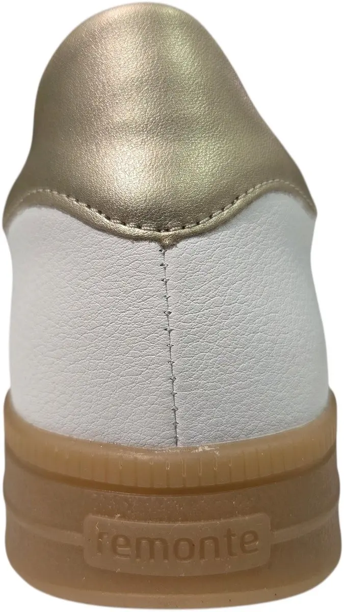 Remonte D2C01-81 Dames Sneakers - Wit/Beige - 42