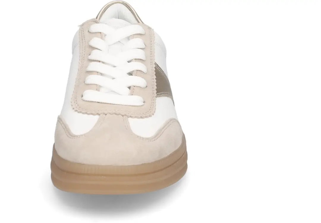 Remonte D2C01-81 Dames Sneakers - Wit/Beige - 42