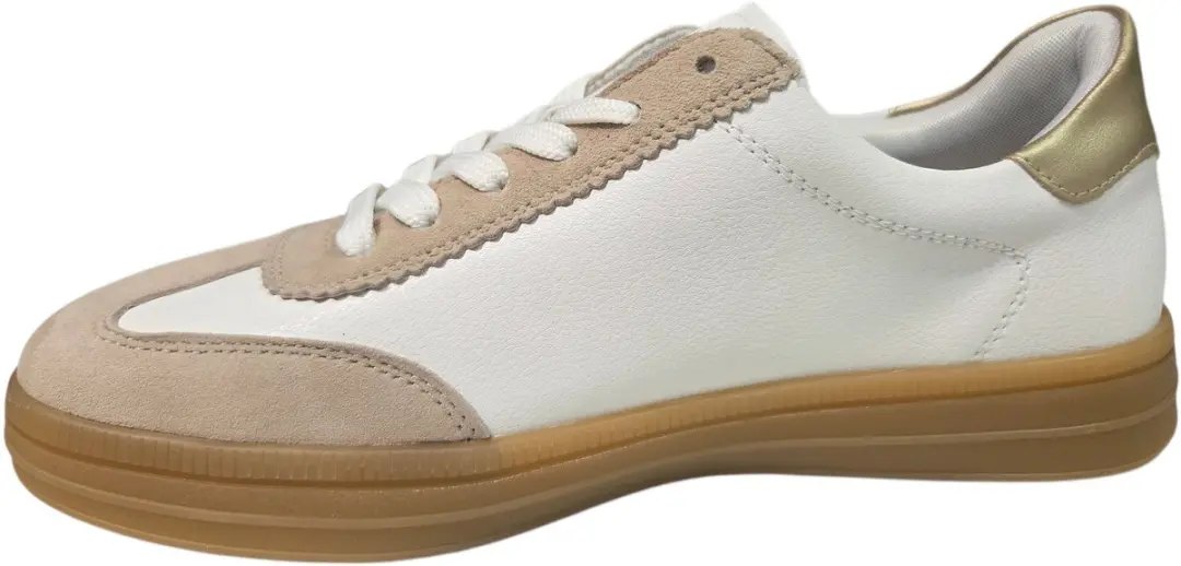 Remonte D2C01-81 Dames Sneakers - Wit/Beige - 42