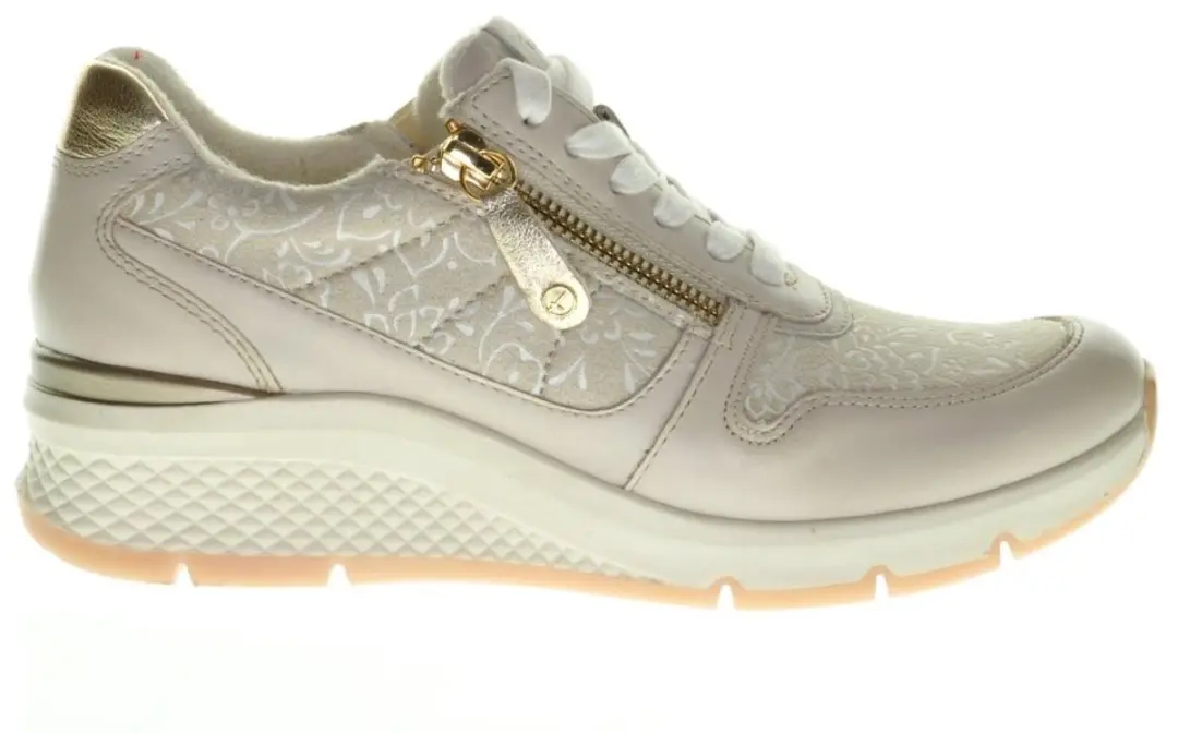 Tamaris Comfort Beige Comfortschoen Met Lycra maat 39