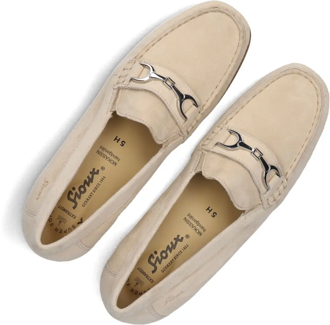 Sioux Cortizia Mocassins Dames - Beige