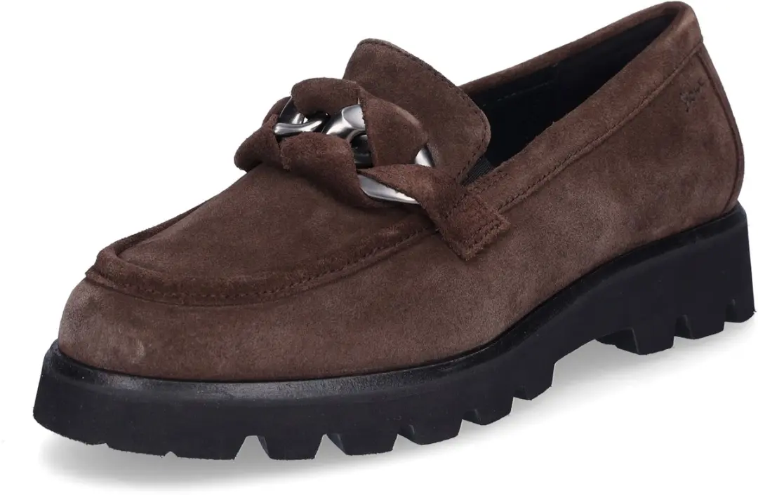 Sioux damesslippers Meredira-727-H donkerbruin