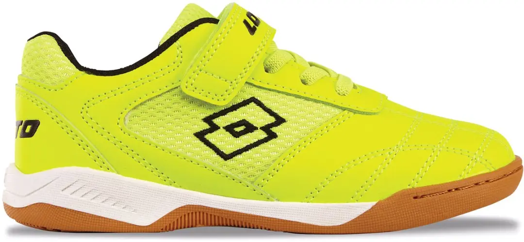 Lotto Whizzer K Lage Kindersneaker 2600120K - Geel/Zwart - afbeelding 2 van 6