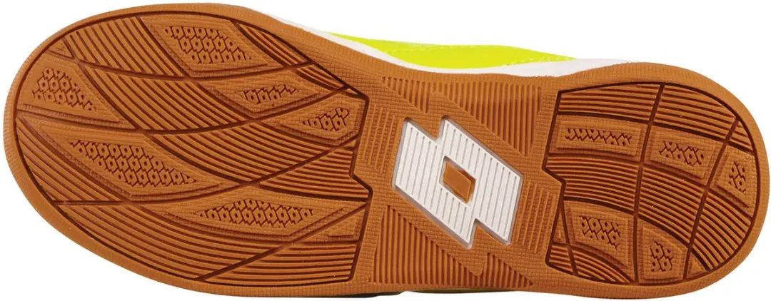 Lotto Whizzer K Lage Kindersneaker 2600120K - Geel/Zwart - afbeelding 4 van 6