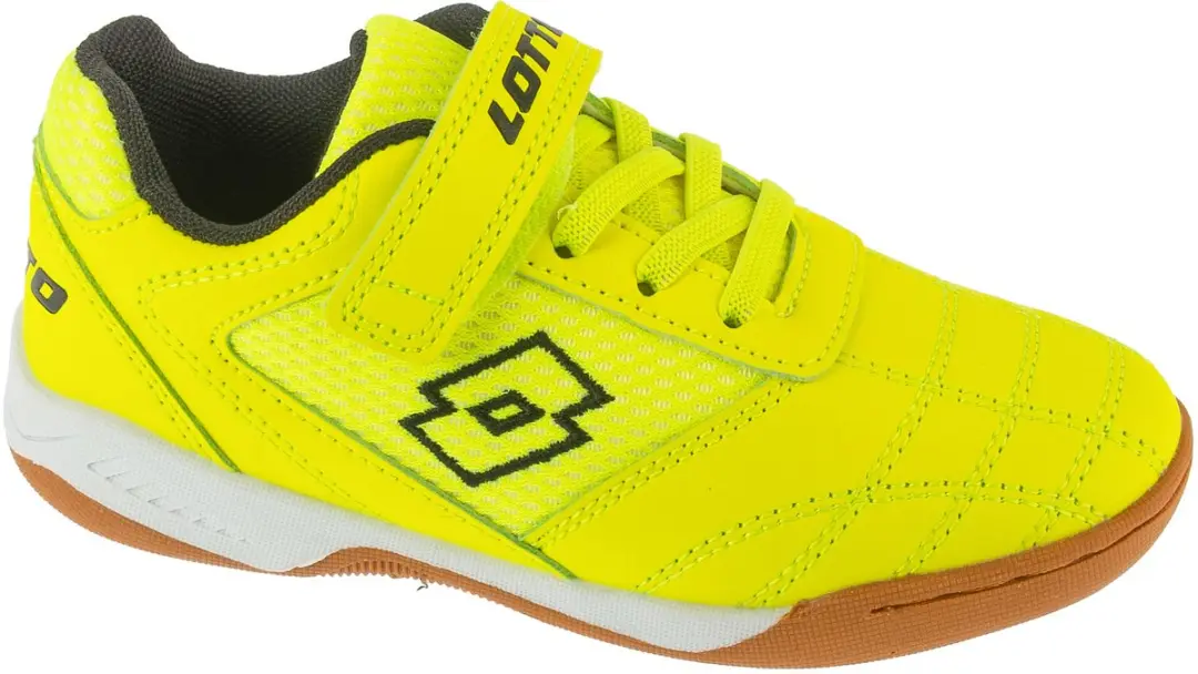 Lotto Schoenen WHIZZER K Lage kindersneaker 2600120K Geel/Zwart
