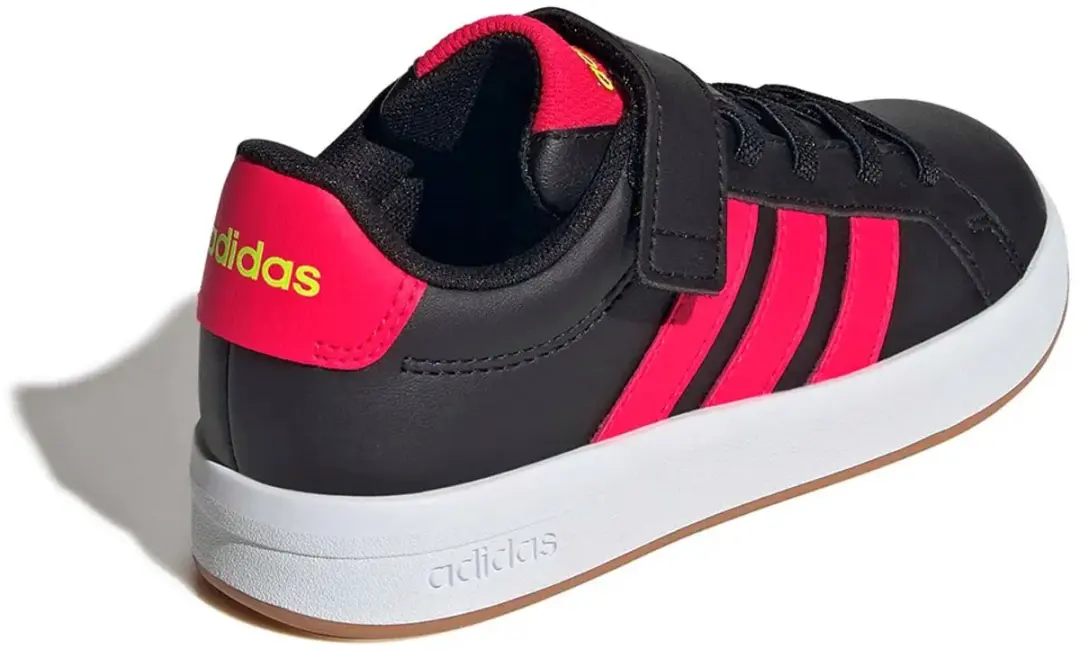 Adidas Grand Court 3.0 Gymnastiekschor - Zwart/Rood/Geel - 28.5 - afbeelding 3 van 6
