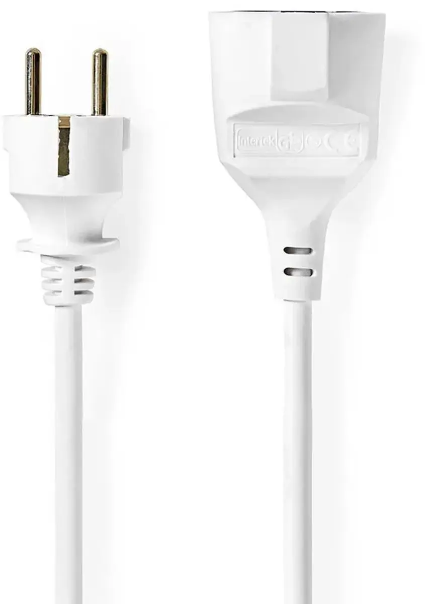 Nedis Stroomverlengkabel Type F 10m - Wit - afbeelding 6 van 6