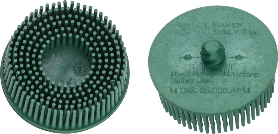 Jeu de brosses abrasives 2PCS 50 mm K50 vert pour 6560425