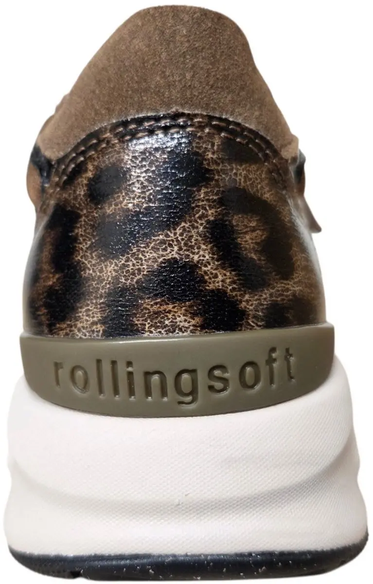 Gabor Rollingsoft Sneakers 102223 - Bruin Suede - Maat 41