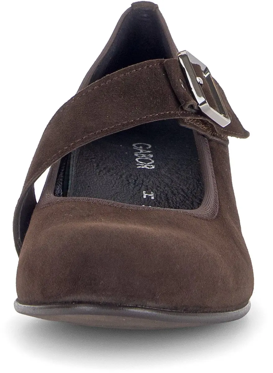Gabor Pump 3013.01.003 Bruin Nubuck - Dames 39