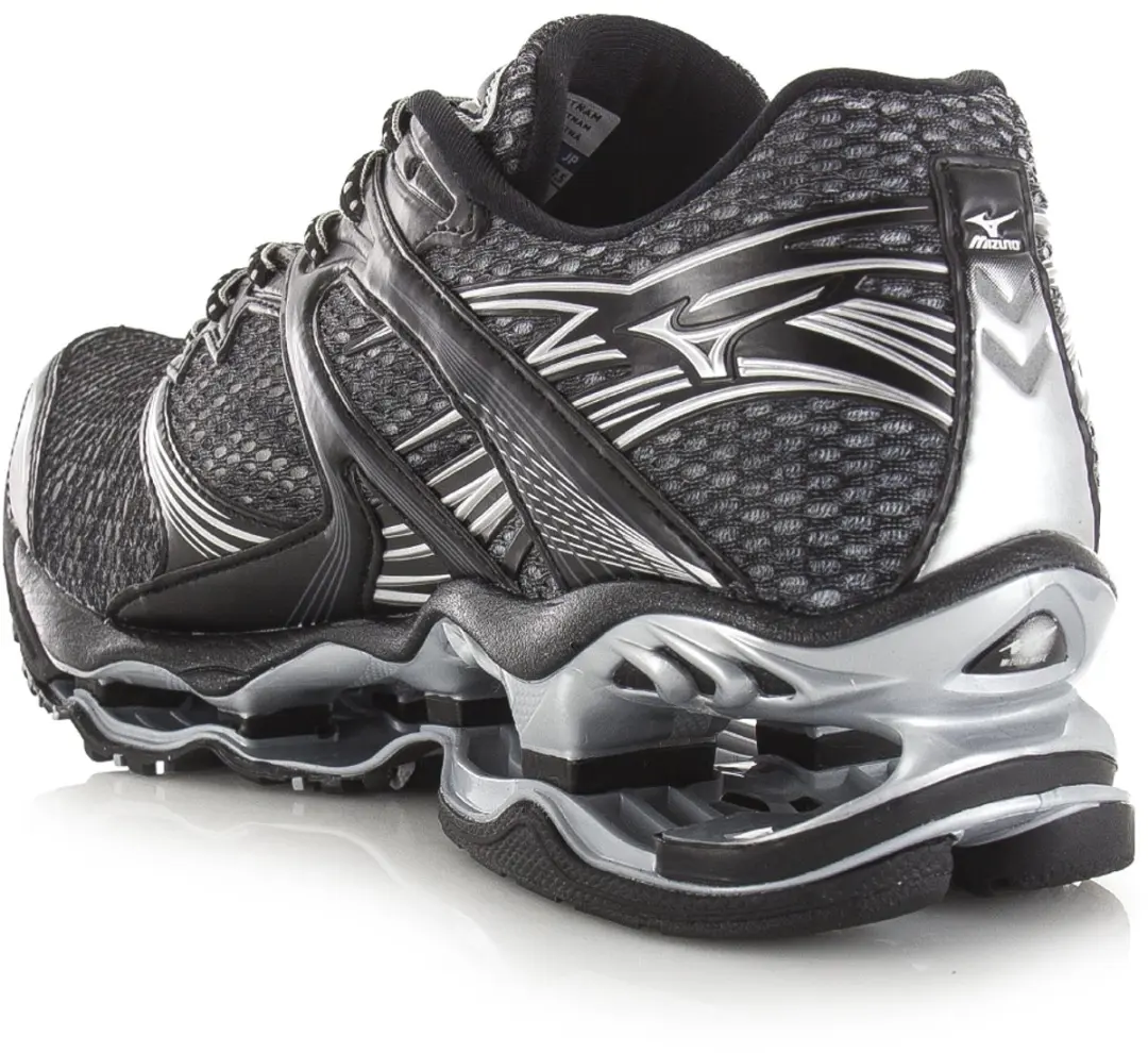 Mizuno Wave Prophecy 1 Lage Sneakers 43 - Zwart