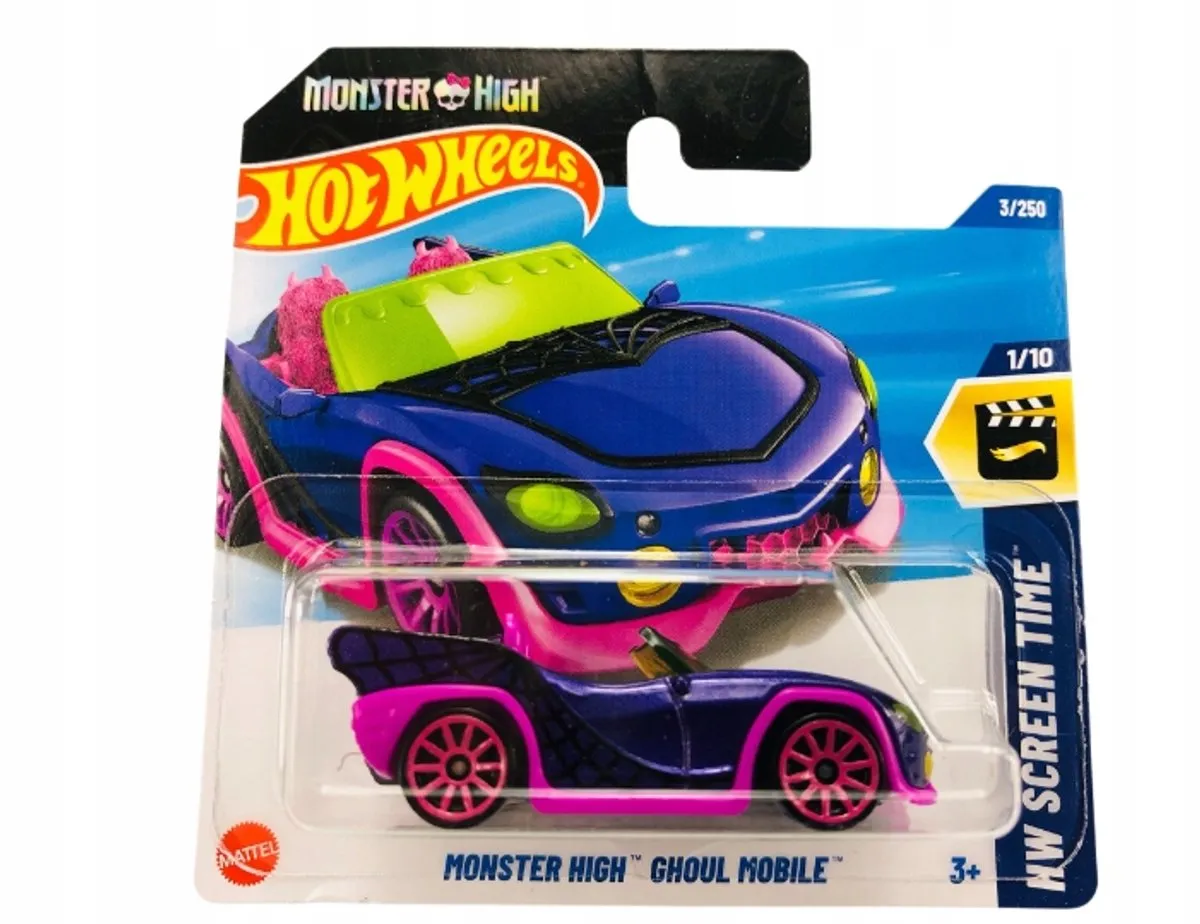 Hot Wheels Monster High Ghoul Mobiel 2025