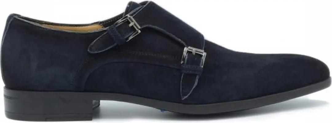 Giorgio Amalfi Schoen Monk Strap Navy