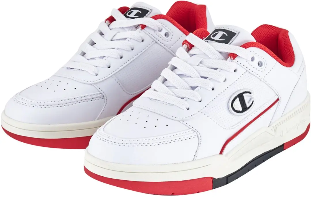 Champion RD18 HERITAGE B GS kindersneaker unisex S32816-CHA-WW012 rot/wit