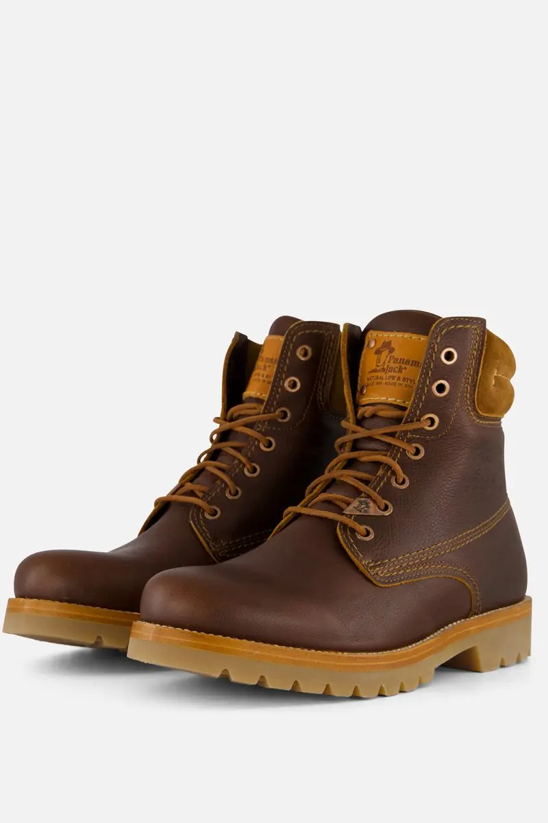 Panama Jack Panama 03 C26 veterschoenen cognac