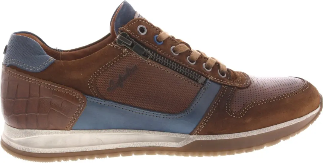 Heren Sneakers Australian Browning Tan Blue Cognac
