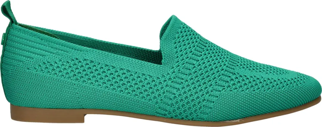 La Strada Loafer Groen Knitted