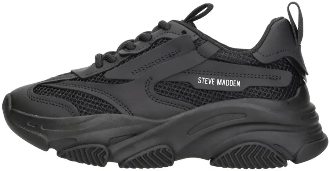 Steve Madden Jpossesion Sneakers Laag - Zwart - afbeelding 2 van 6
