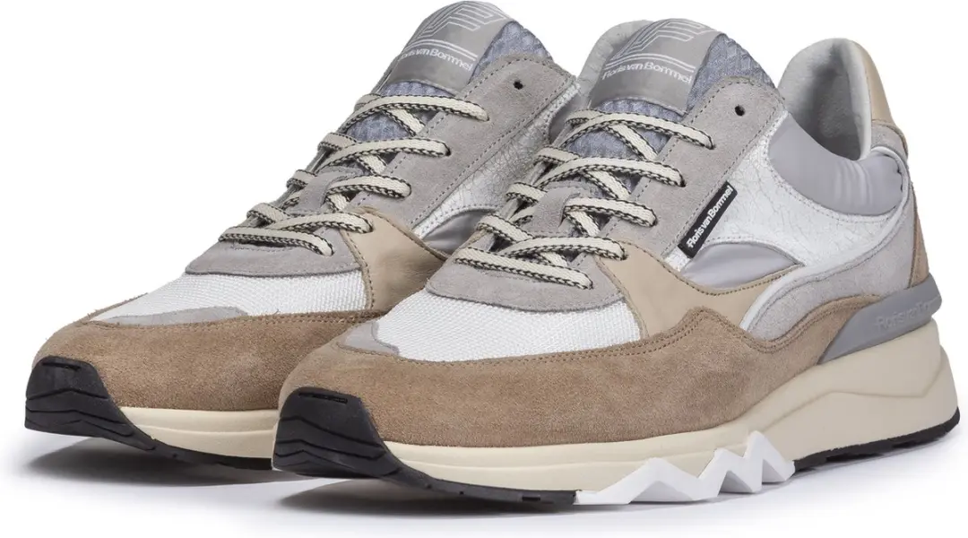Floris van Bommel SFM-10155 Lage Sneakers - Taupe - 41⅓
