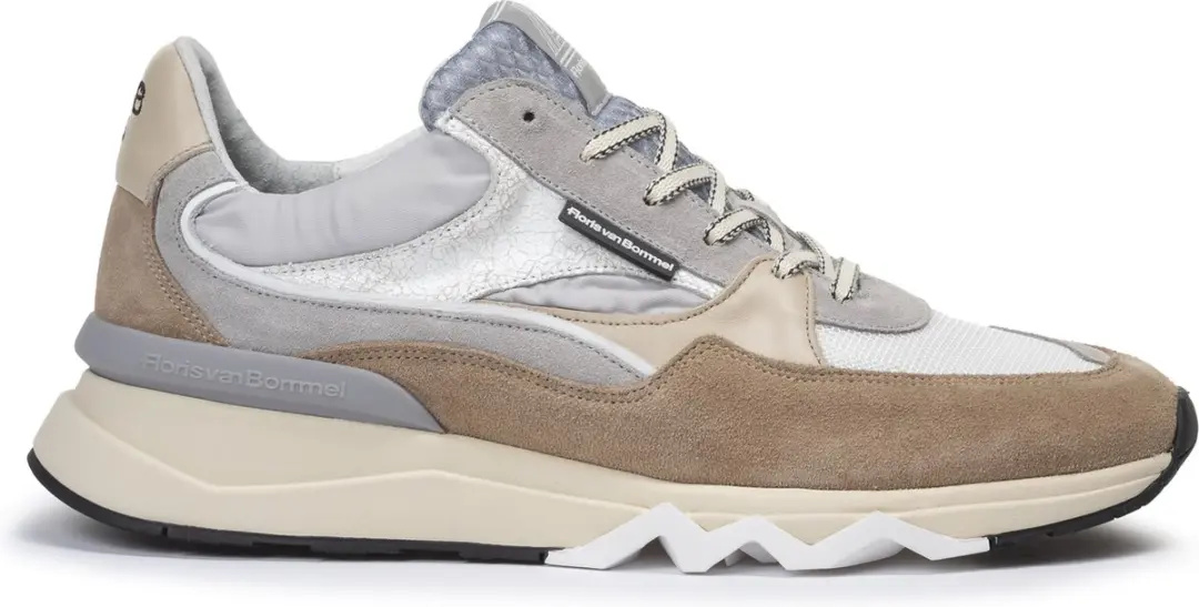 Floris van Bommel SFM-10155 Lage Sneakers - Taupe - 41⅓