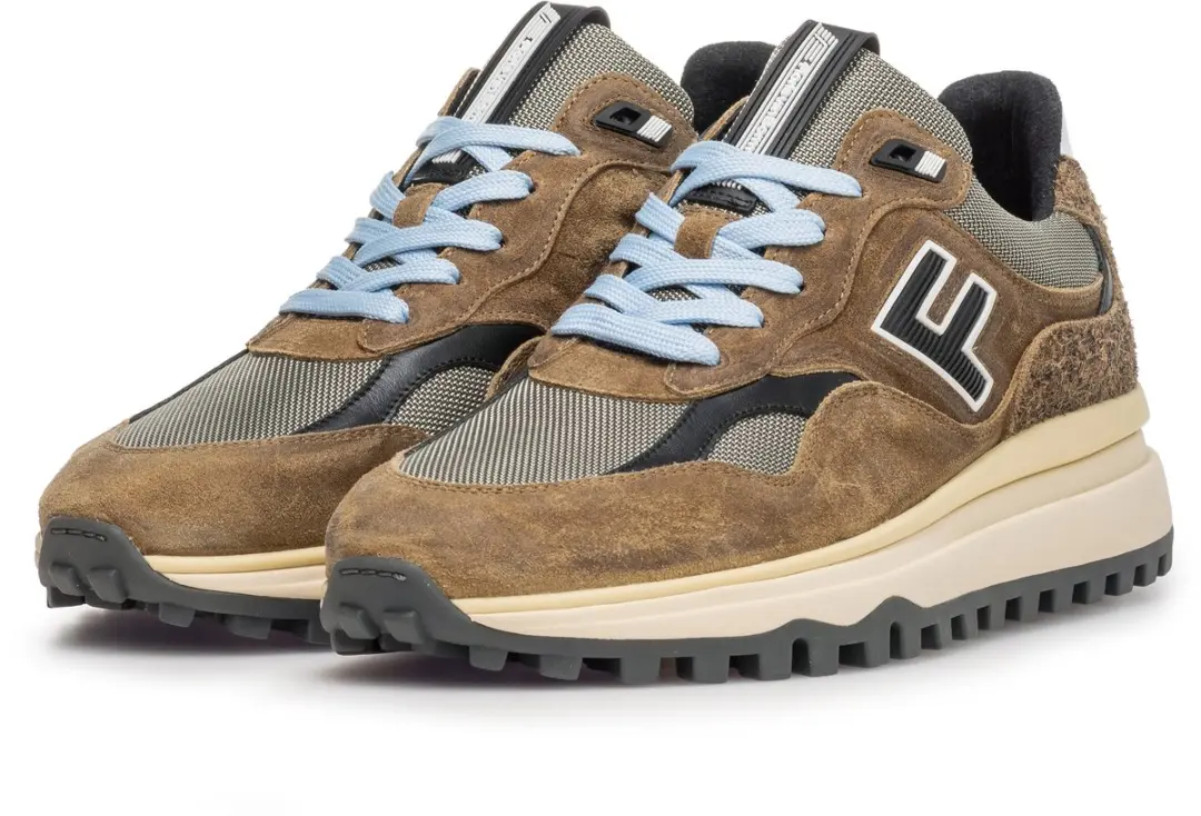 Floris van Bommel DE GRIPPER 01.06 Lage Sneakers - Taupe 43.5