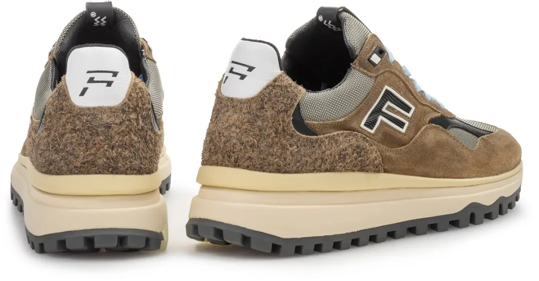 Floris van Bommel DE GRIPPER 01.06 Lage Sneakers - Taupe 43.5