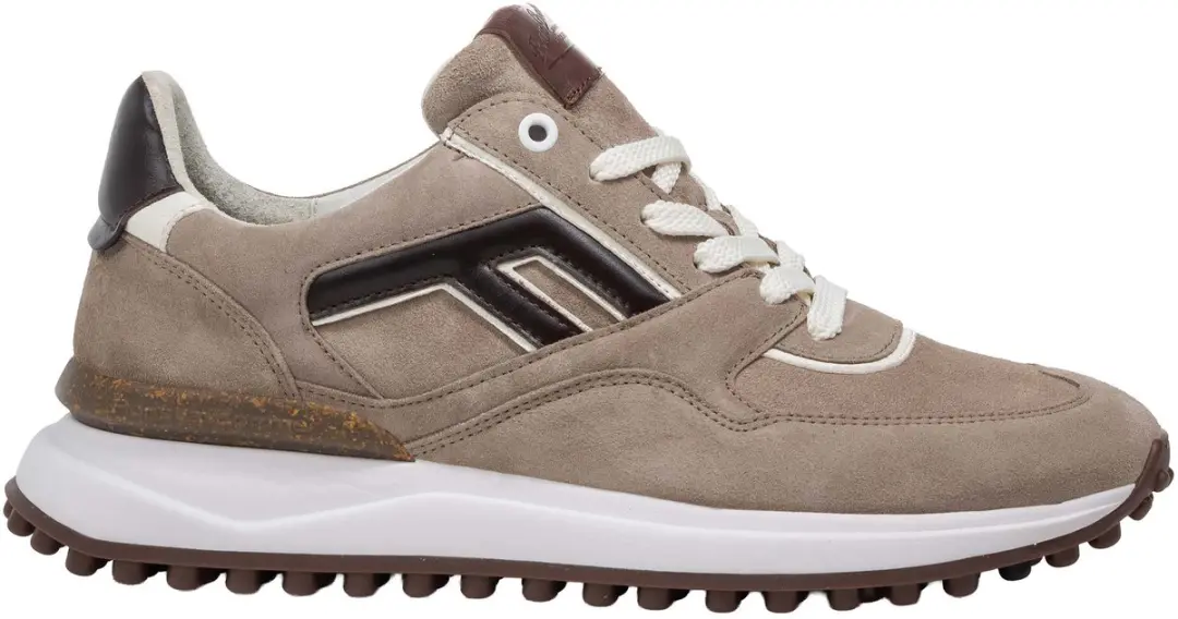 Floris van Bommel Noppi Sneakers SFM-10223 - Beige - Maat 42⅔