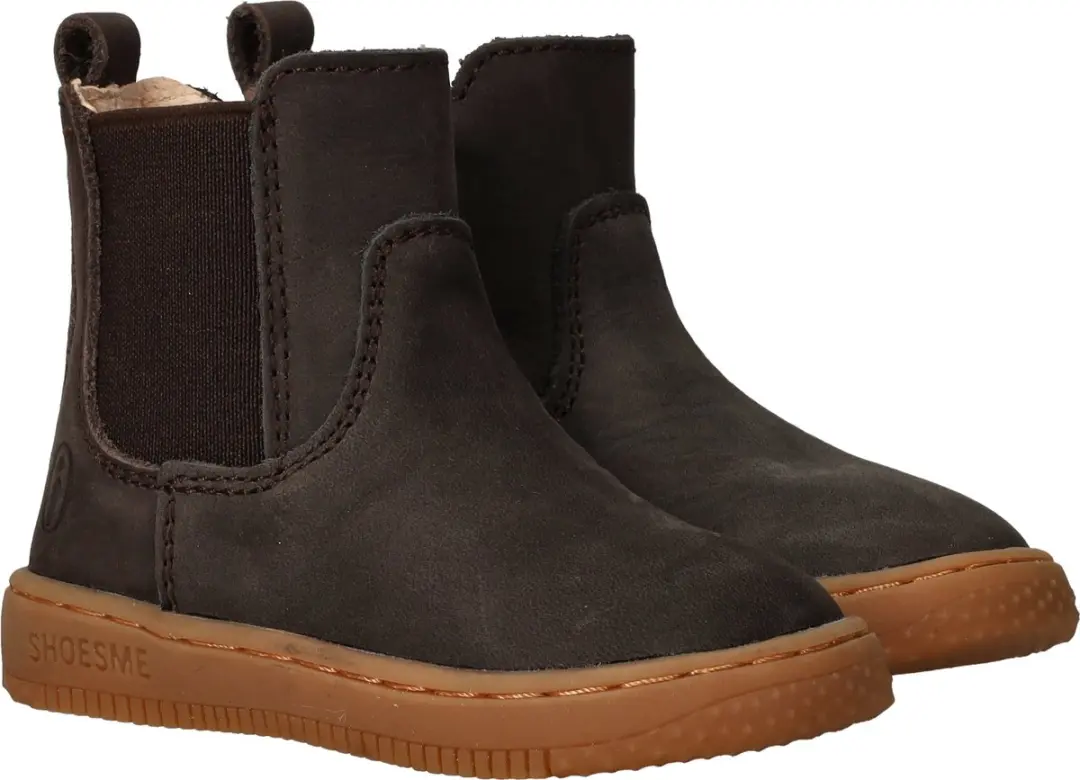 Shoesme Chelsea Bootje Donkerbruin - Leer - Maat 21 - afbeelding 6 van 6