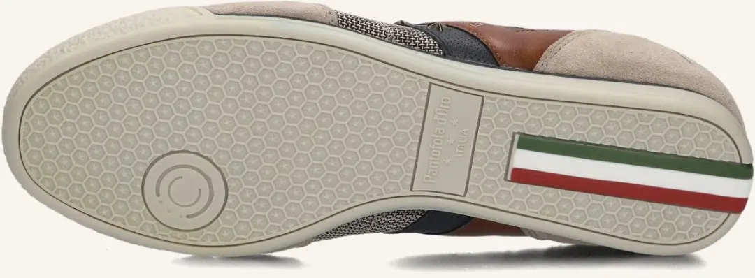 Pantofola d'Oro Vasto Leren Sneakers Heren - Beige - afbeelding 6 van 6