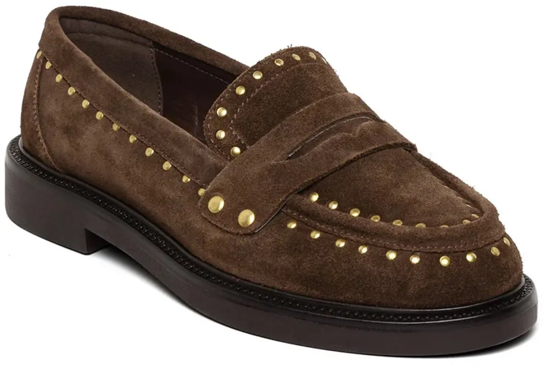 Steve Madden Harloe Damesschoenen 40 - Bruin/Goud