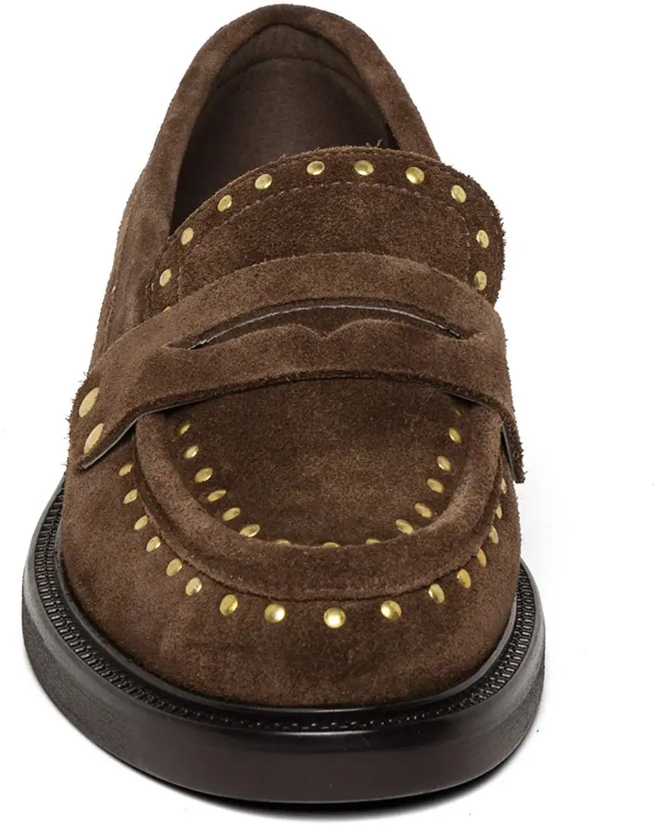 Steve Madden Harloe Damesschoenen 40 - Bruin/Goud