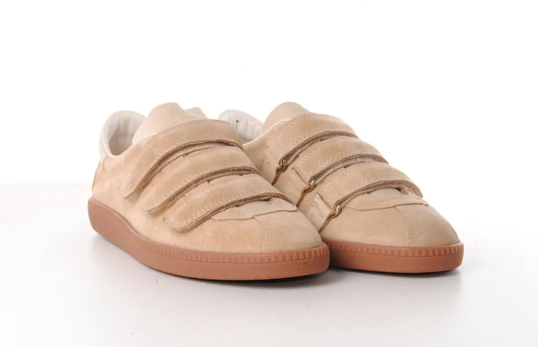 Bronx Bobbie Dames Sneaker - Beige Suède