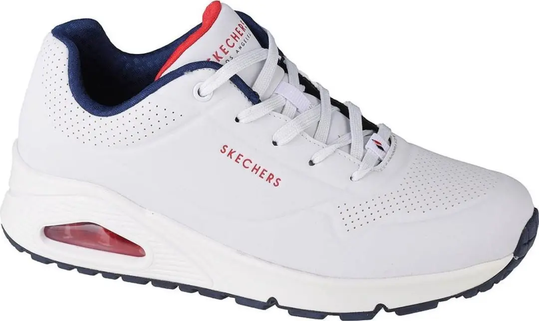 Skechers Street UNO STAND ON AIR Sneakers Dames 73690 WNVR Wit