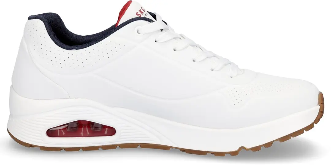 Skechers Uno Stand On Air Sneakers - 44 - Wit - afbeelding 4 van 6