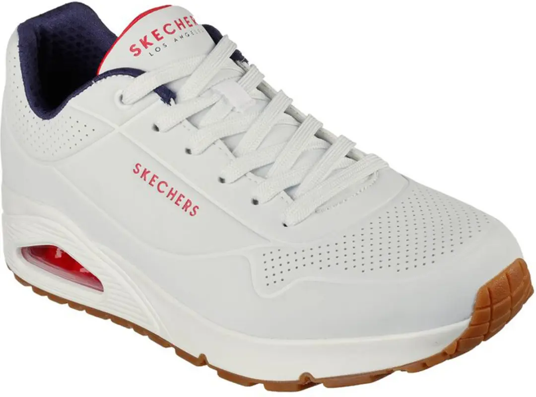Skechers Uno Stand On Air Sneakers - 44 - Wit - afbeelding 3 van 6