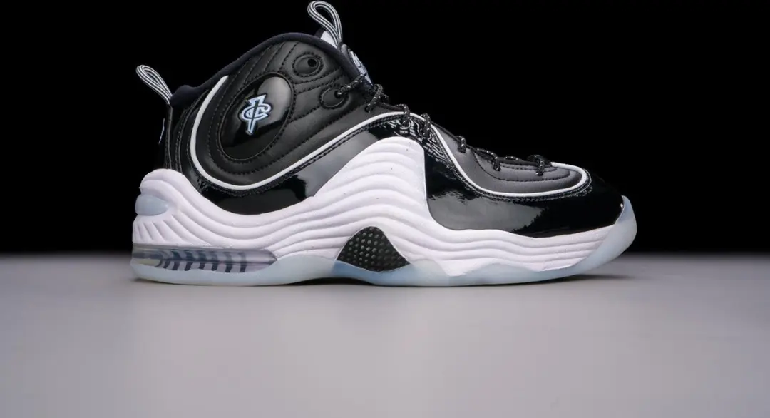 Nike Nike Air Penny 2 Black Patent Football Grey