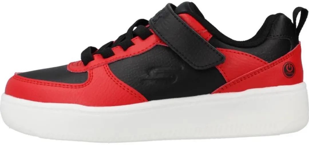Skechers Sneaker 31 - Model 400103L-BKRD - Zwart - afbeelding 2 van 6