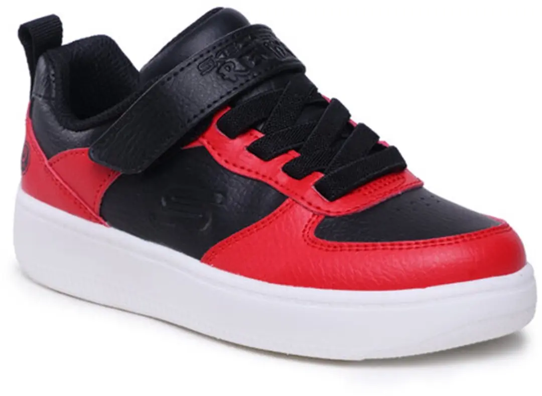 Skechers Sneaker 31 - Model 400103L-BKRD - Zwart - afbeelding 3 van 6
