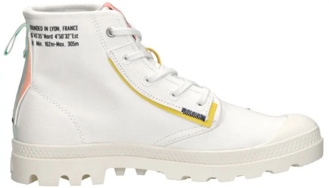 Palladium Pampa Underlayer Star White Wandelschoenen Dames