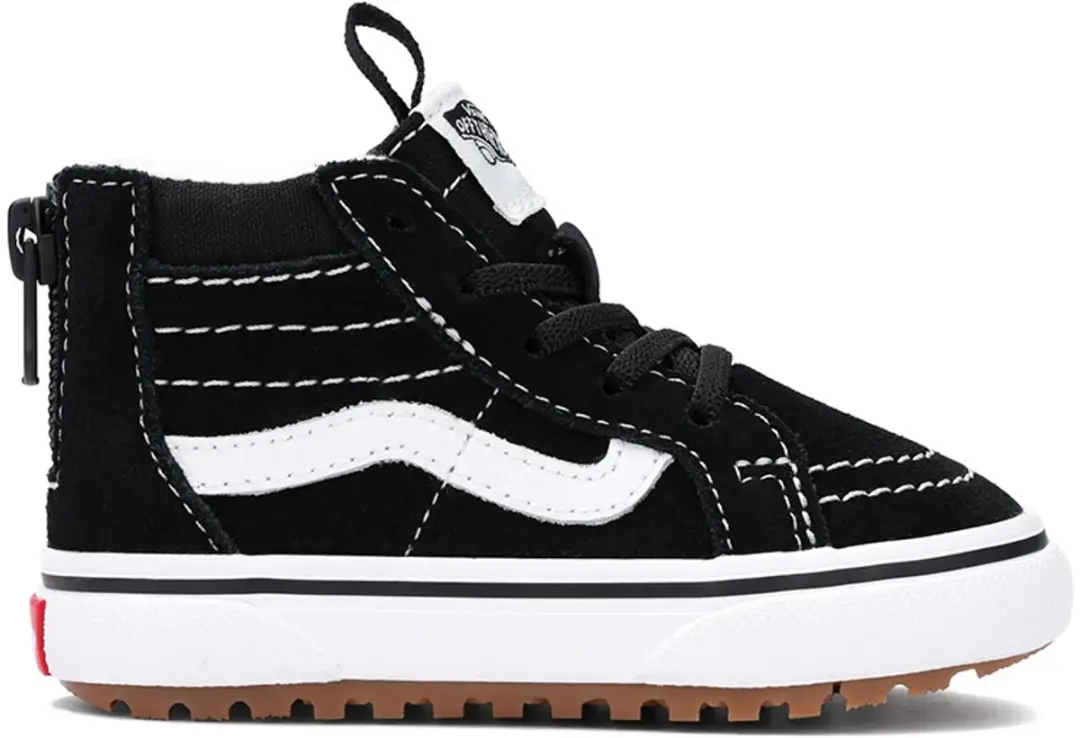 Vans Sk8-Hi Zip MTE Junior Sneakers - Zwart/Wit - afbeelding 2 van 6