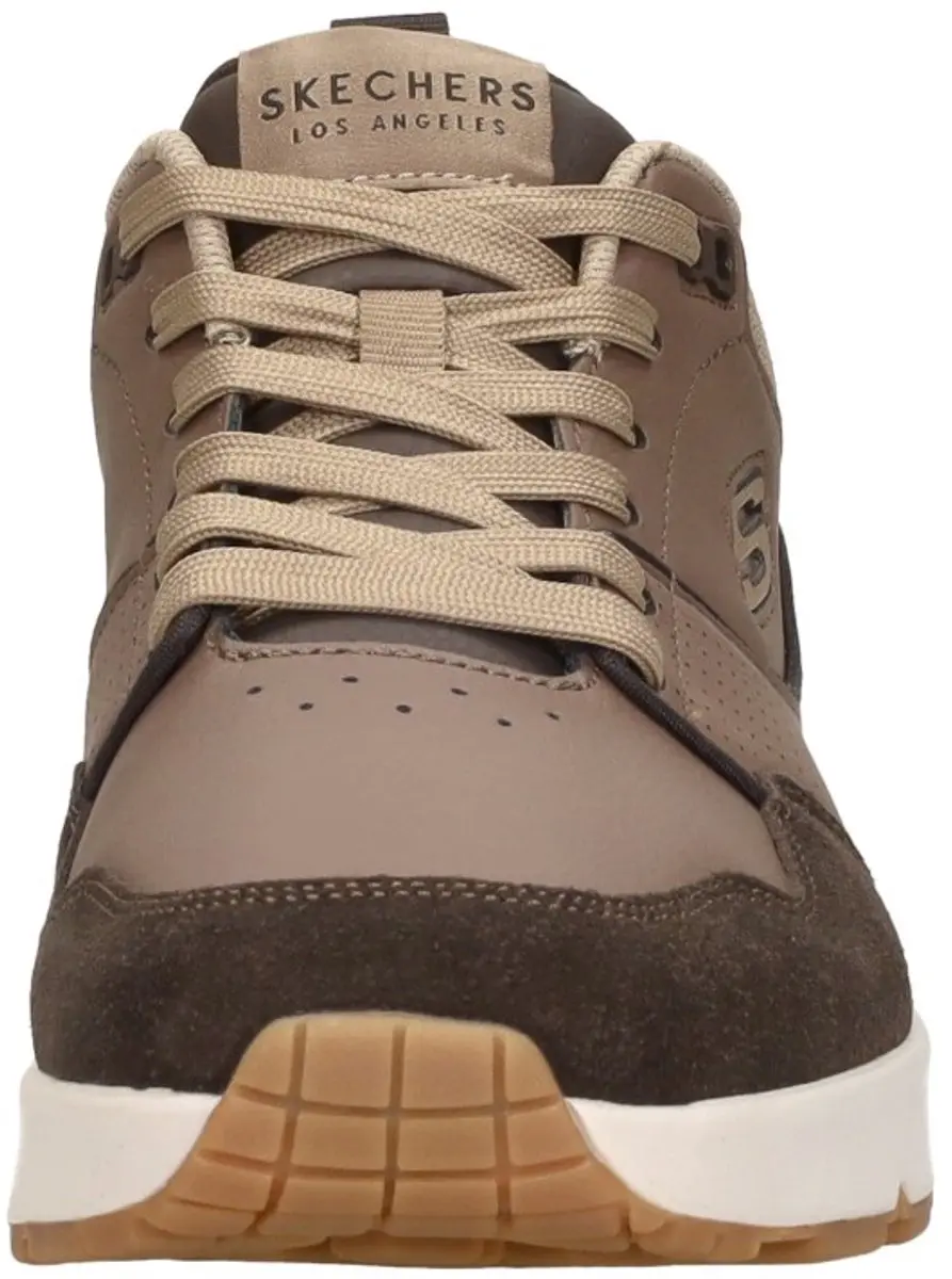Skechers Uno-Retro One Sneakers - Bruin Suede - afbeelding 3 van 6