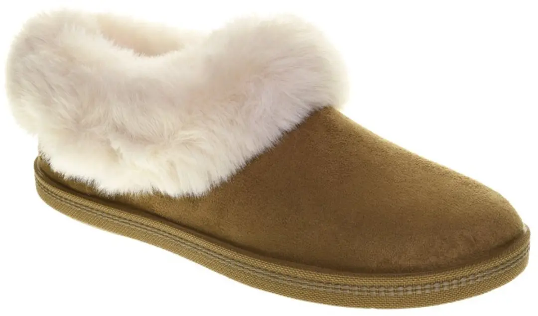 Skechers Cozy Campfire Dames Sloffen 37 - Cognac