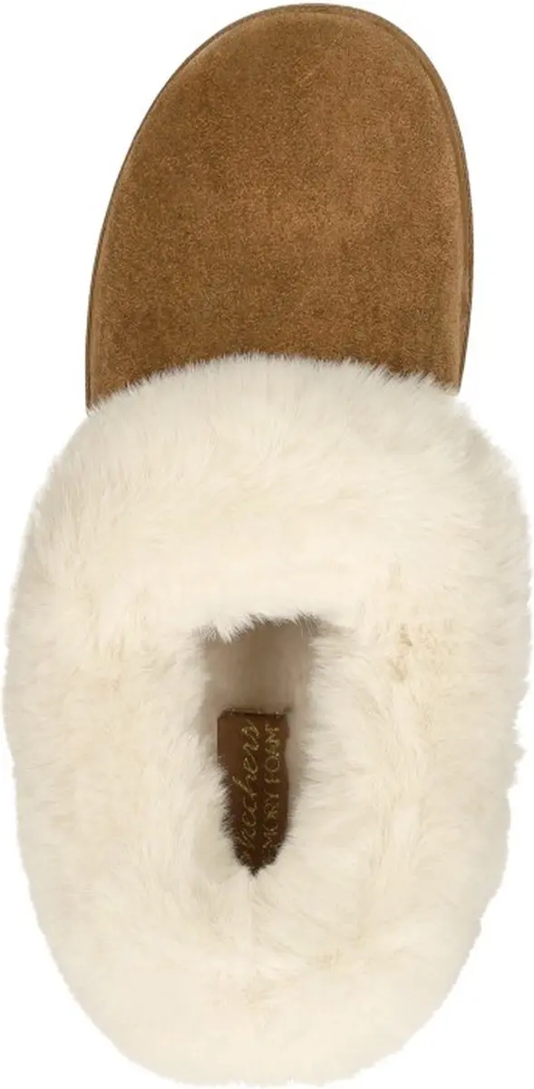 Skechers Cozy Campfire Dames Sloffen 37 - Cognac