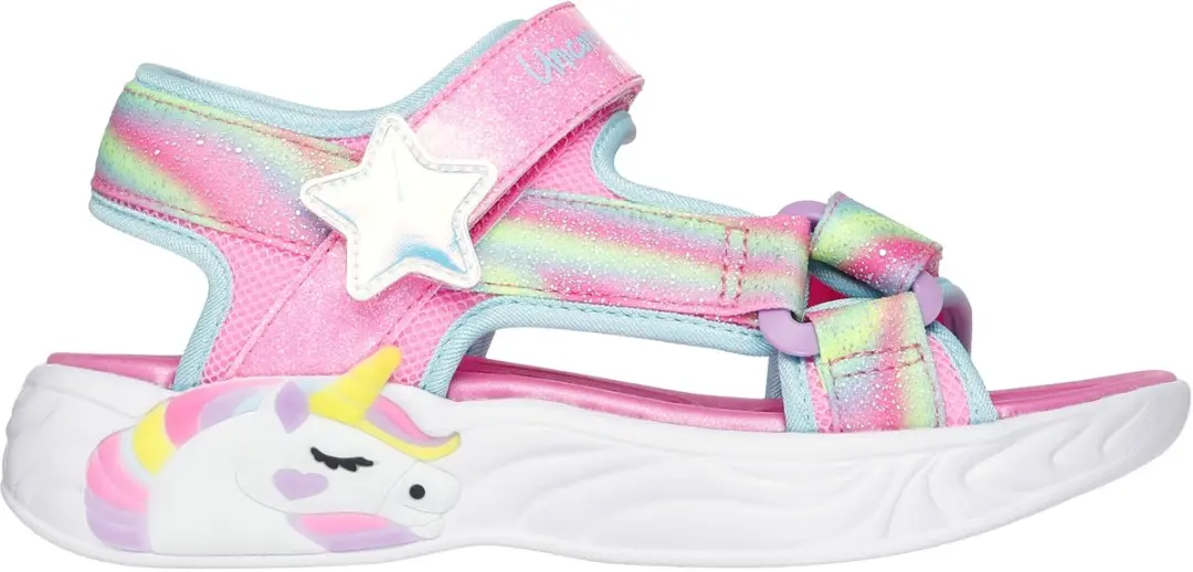 Skechers Unicorn Dreams Zandal- Dreamy