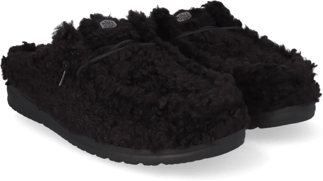 HEYDUDE Wally Slipper Heren - Zwart - Maat 44