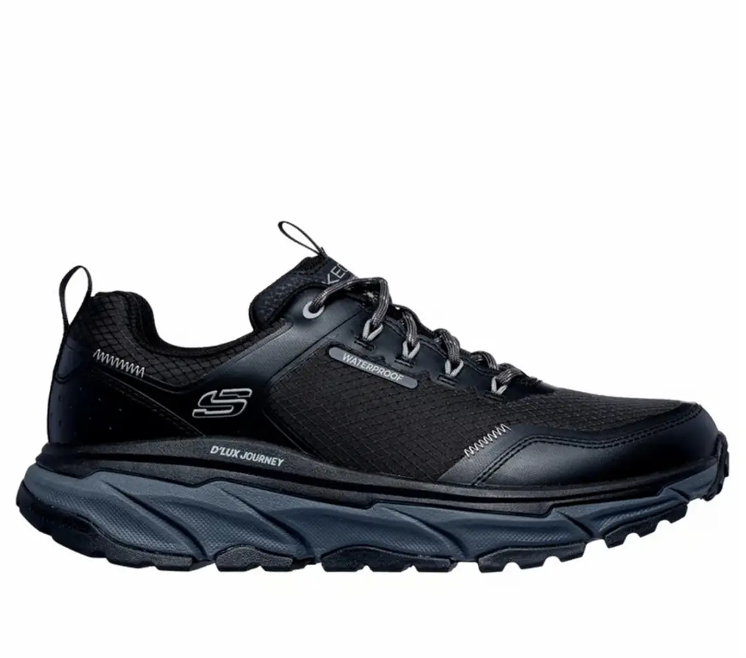 Buty Męskie SKECHERS D'LUX JOURNEY SLATE PEAK Czarne SKECHERS sneakers heren zw