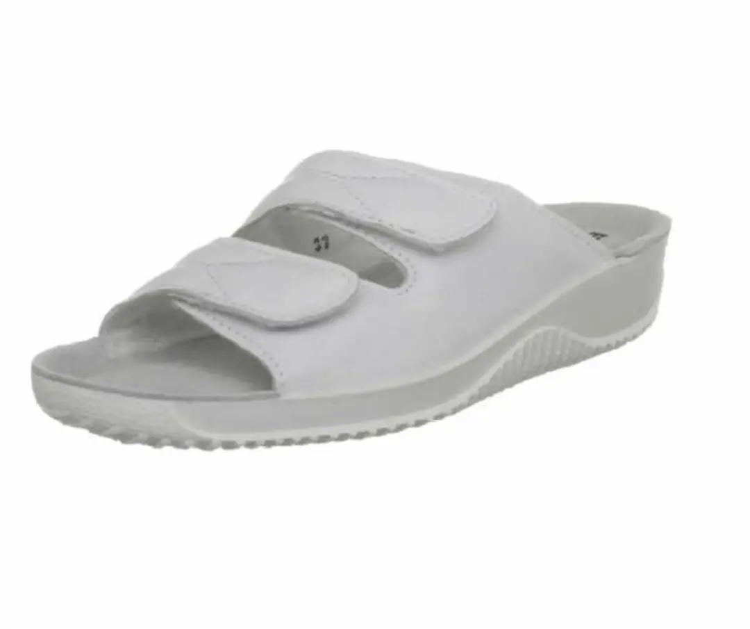 Rohde Leren Dames Slippers 43 - Wit