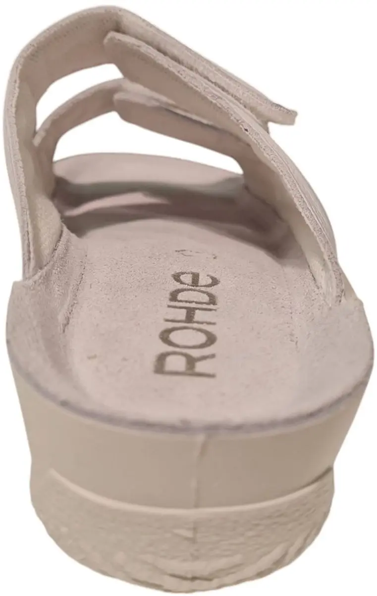 Rohde Leren Dames Slippers 43 - Wit